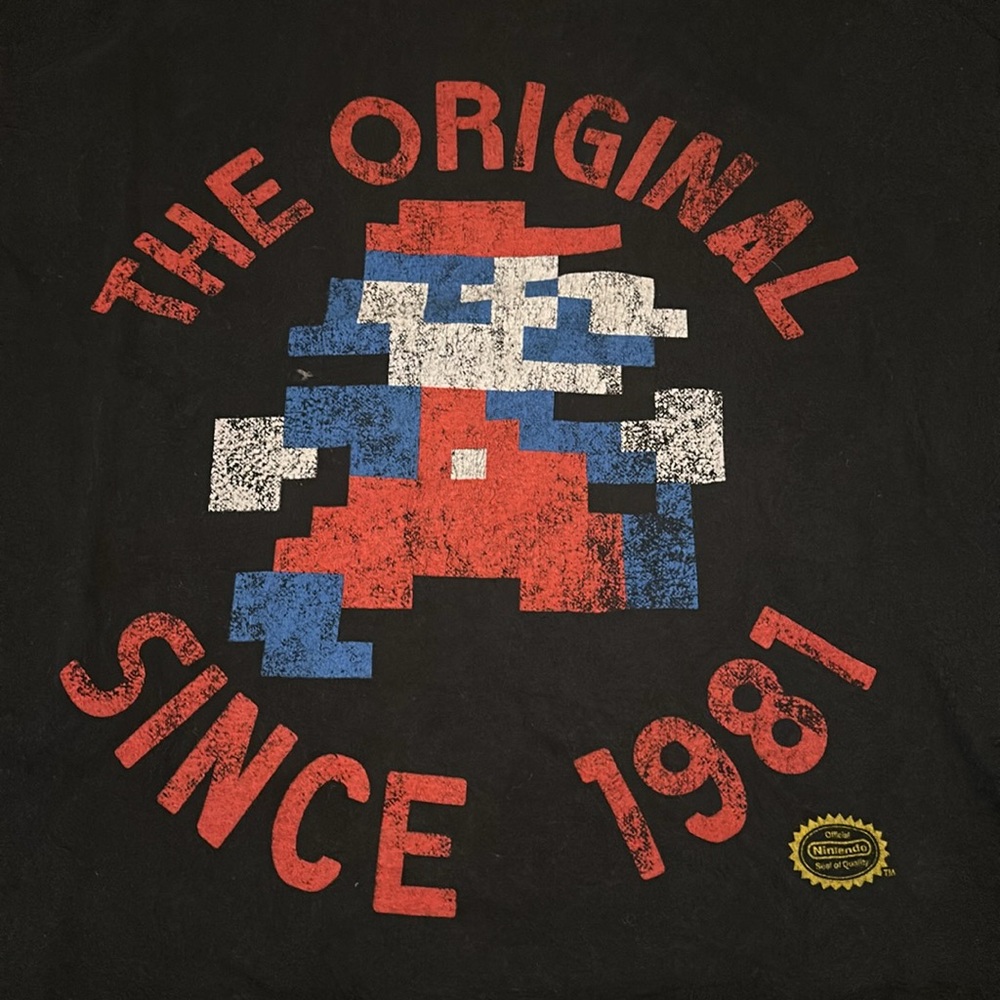 Rare Vintage Super Mario T-shirt by Nintendo - Picture 3 of 6